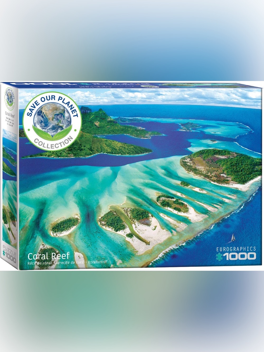 Eurographics Coral Reef 1000 Piece Jigsaw Puzzle Sealed New BNIB